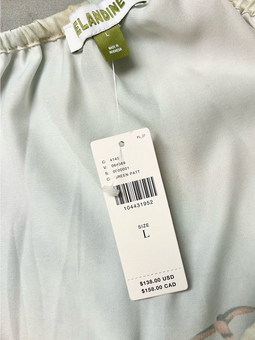 NWT! CELANDINE 🏞️ Scenic Maxi Dress - Resort - Size L - Picture 5 of 5
